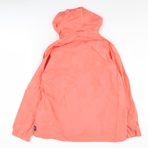 Regatta Women's XL Orange Rain Coat, Hooded Waterproof Jacket