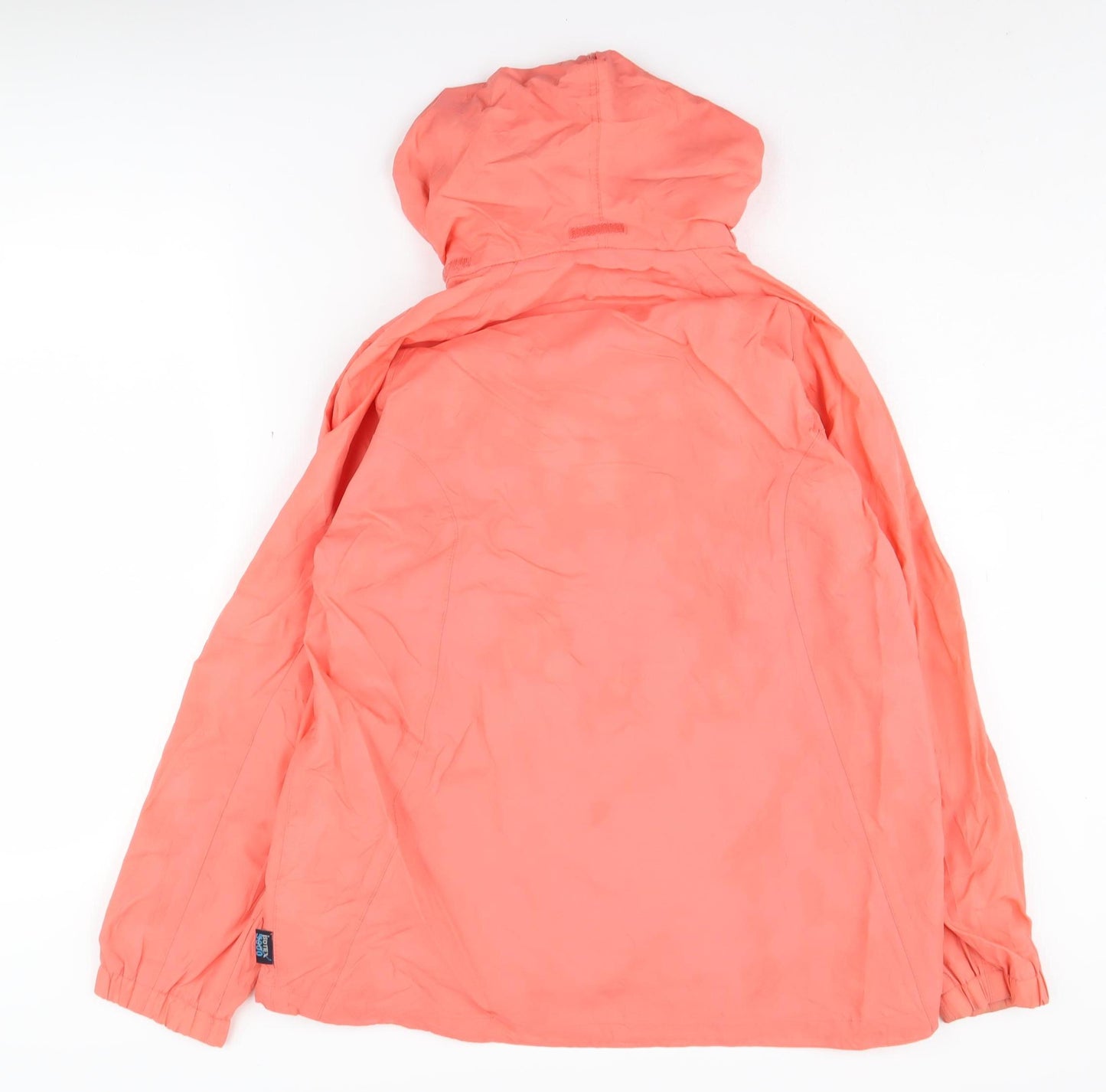 Regatta Women's XL Orange Rain Coat, Hooded Waterproof Jacket