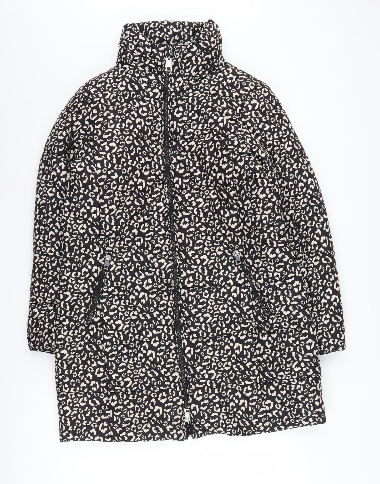 Marks and Spencer Women's Black Size 14 Puffer Jacket