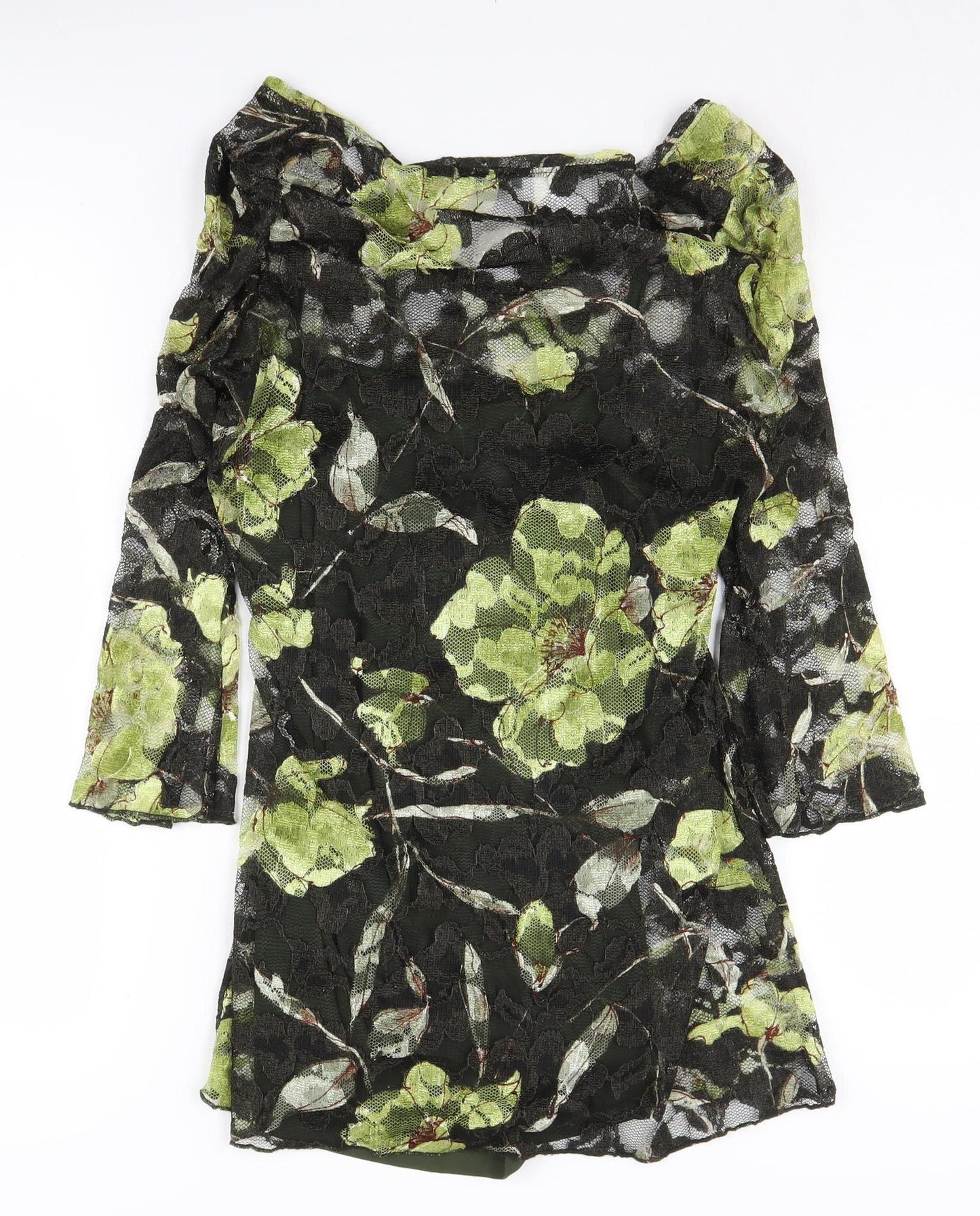 Marks and Spencer Women's Floral Tunic Blouse, Size 14