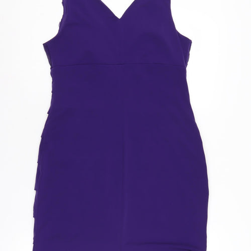 Enfocus Studio Women's Purple Bodycon Dress, Size 12