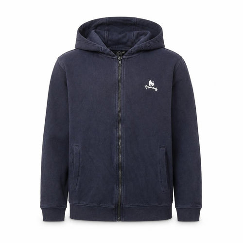 Money Boys Navy Hoodie 12-13 Years Full Zip Cotton Polyester
