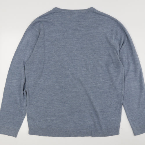 Red Herring Men's Blue XL Pullover Jumper