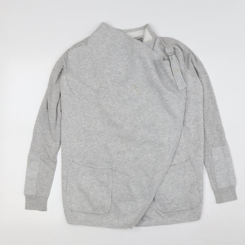 Mini Outfitters Grey Wrap Cardigan for Teens