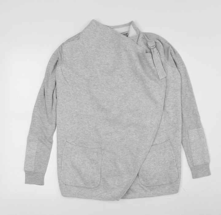 Mini Outfitters Grey Wrap Cardigan for Teens