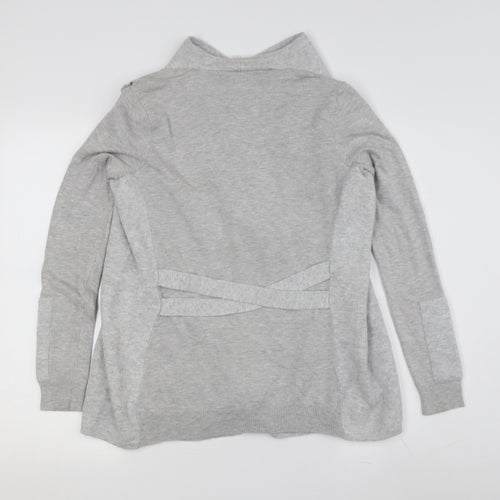Mini Outfitters Grey Wrap Cardigan for Teens