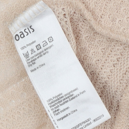Oasis Women's Beige Cardigan - Small