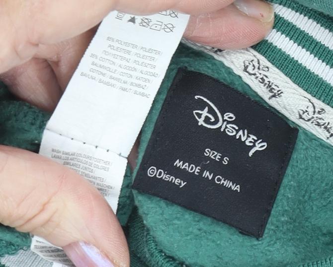 Disney Unisex Green Mickey Mouse Sweatshirt S