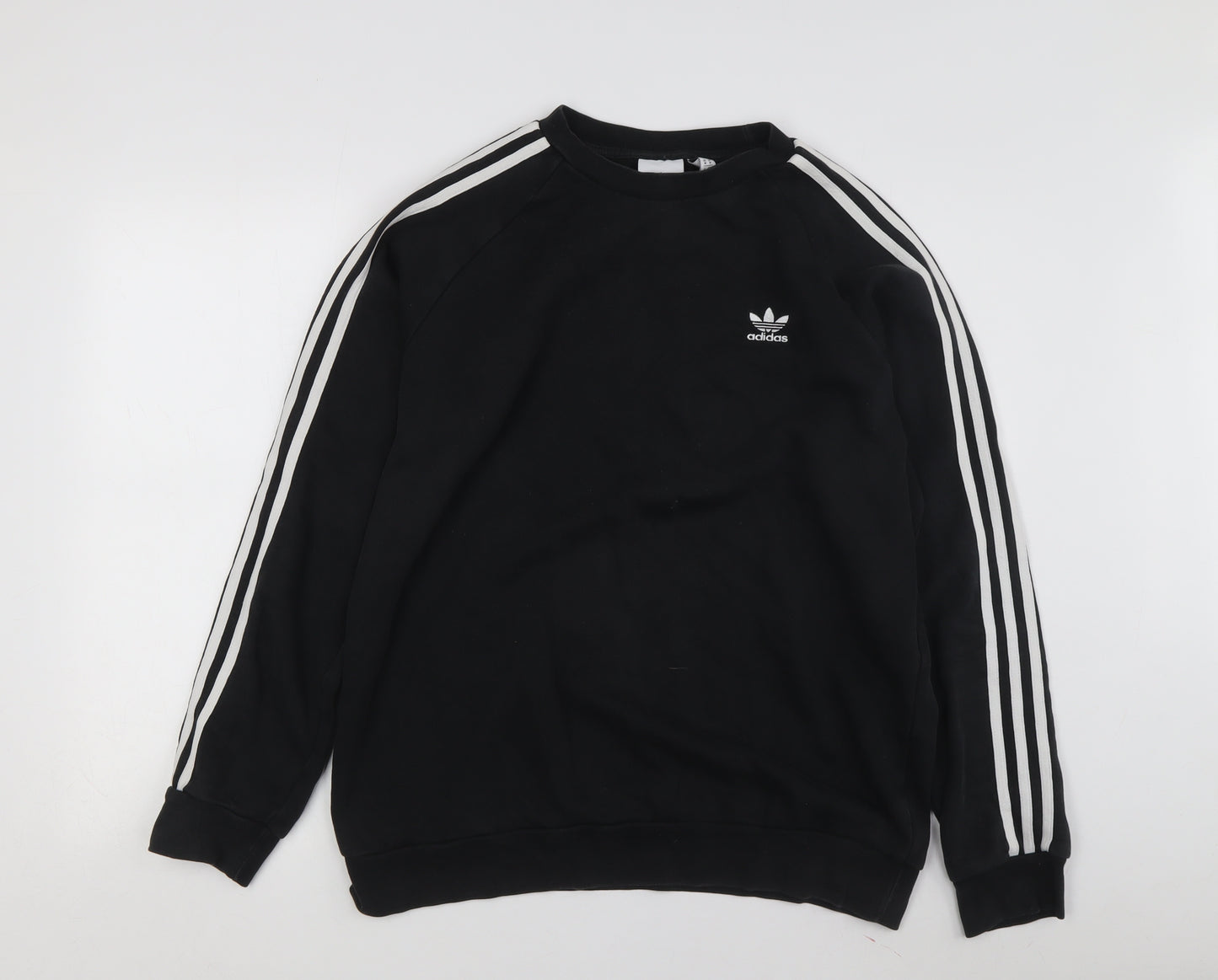 Adidas Men's Black Pullover Sweatshirt - Size L