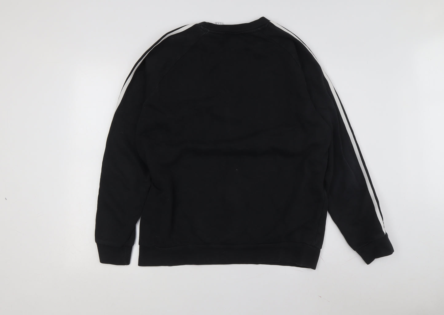 Adidas Men's Black Pullover Sweatshirt - Size L