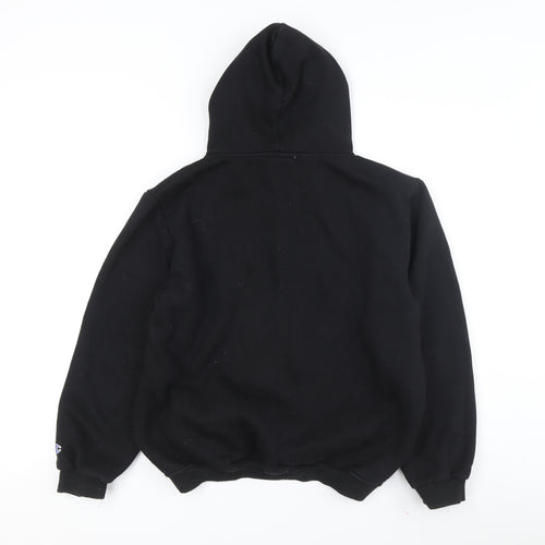 Champion Men's Black XL Pullover Hoodie with Logo