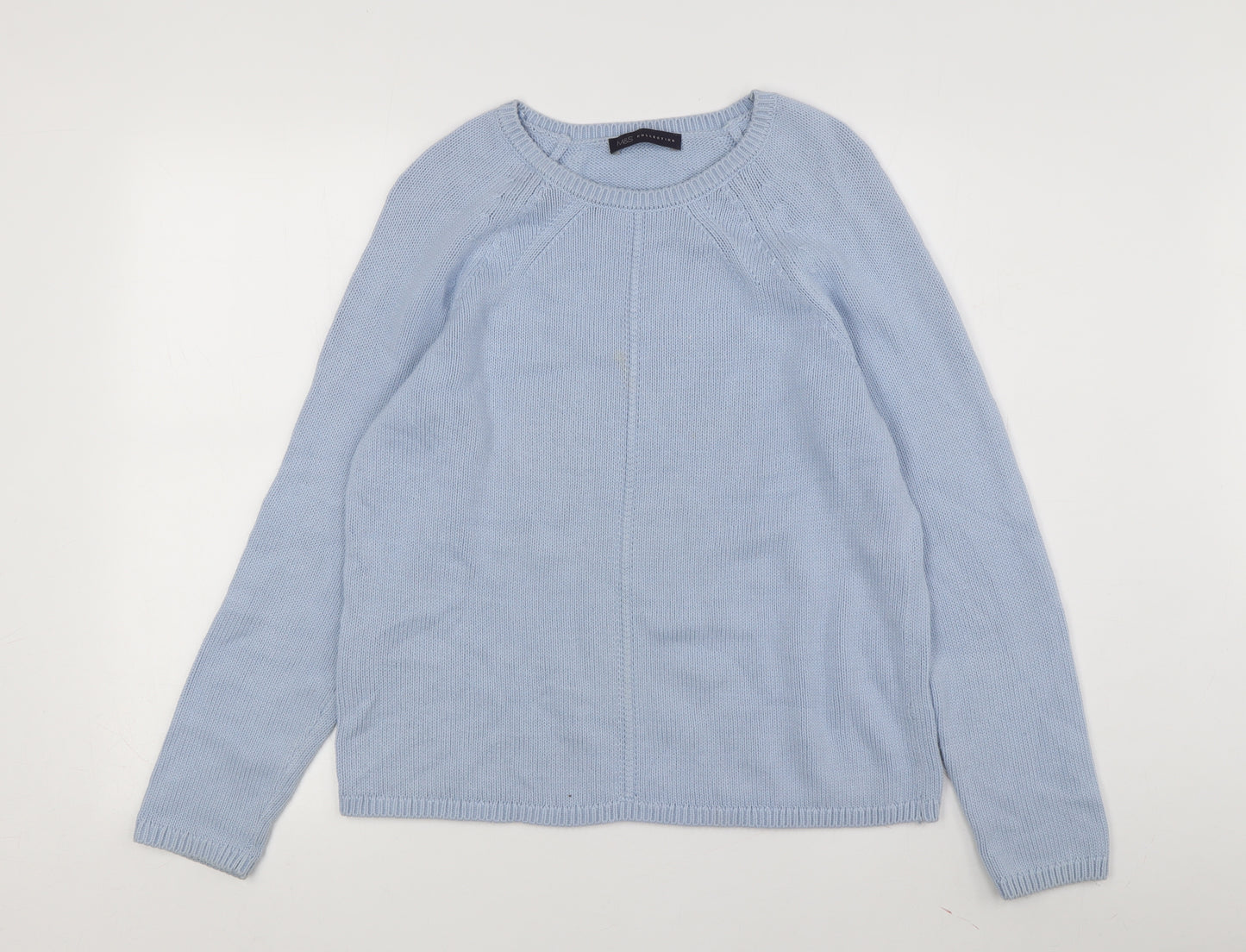 Marks and Spencer Women's Blue Pullover Jumper, Size 12