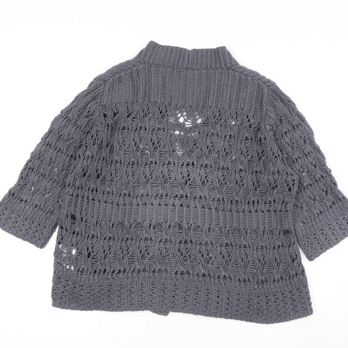 Marks and Spencer Women's Grey Cardigan Size 14