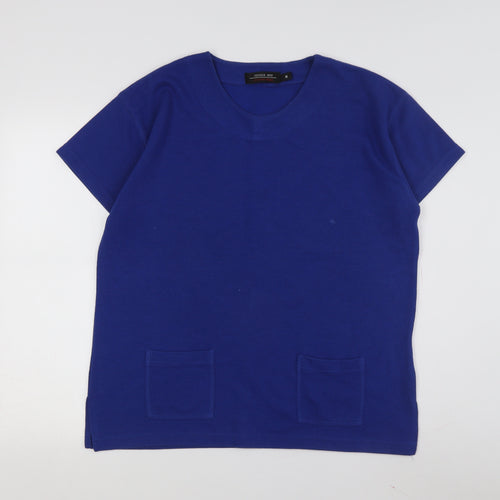 Jessica Reid Women's Blue Knit Pullover Jumper M