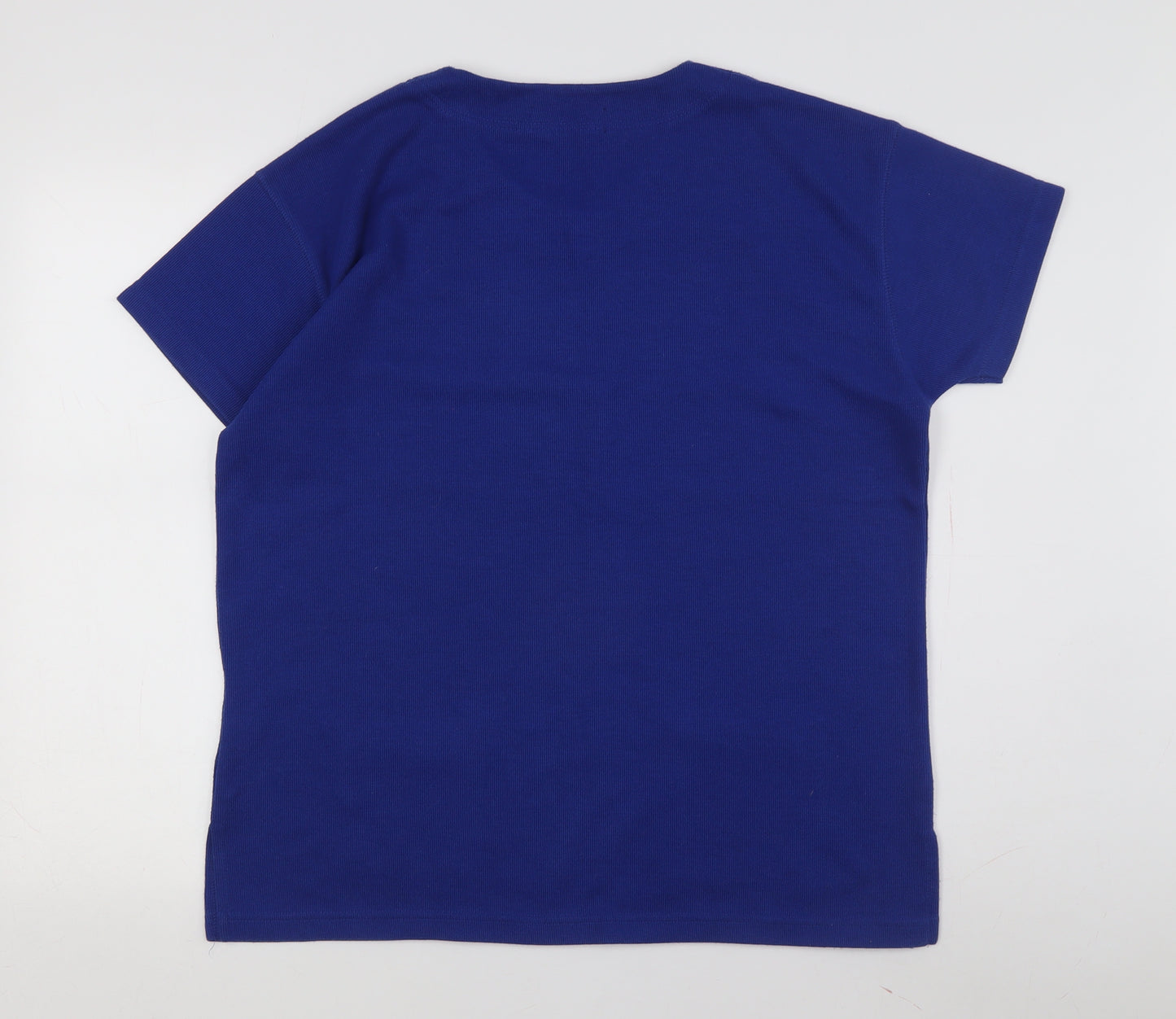 Jessica Reid Women's Blue Knit Pullover Jumper M