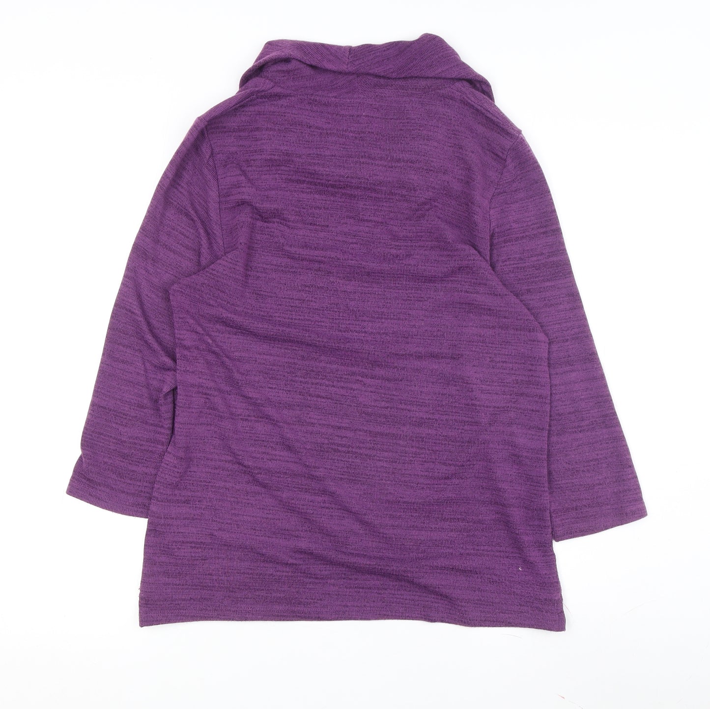 TIGI Women's Purple Tunic Jumper Size M