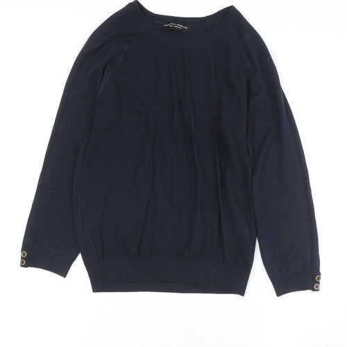 Dorothy Perkins Women’s Blue Crew Neck Jumper Size 12