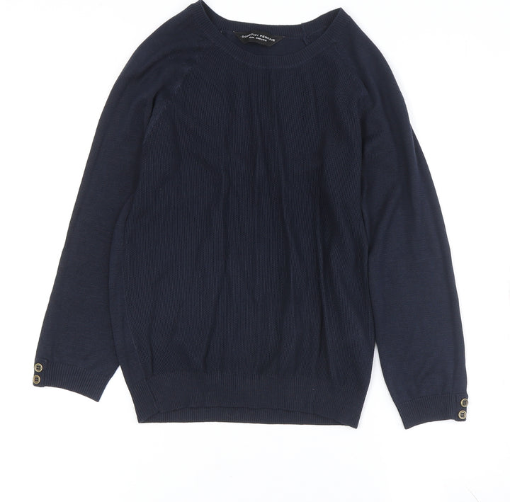 Dorothy Perkins Women’s Blue Crew Neck Jumper Size 12