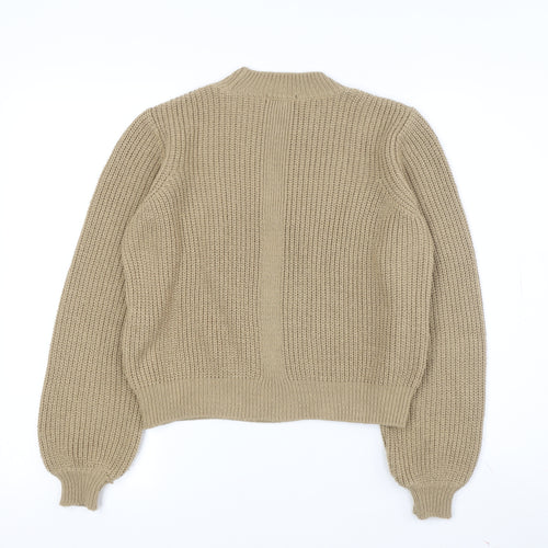 Topshop Women's Beige Pullover Jumper, Size 2