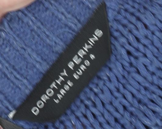 Dorothy Perkins Women’s Blue Pullover Jumper L