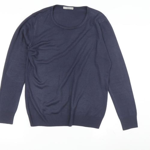 Marks and Spencer Women's Blue Pullover Jumper, Size 12