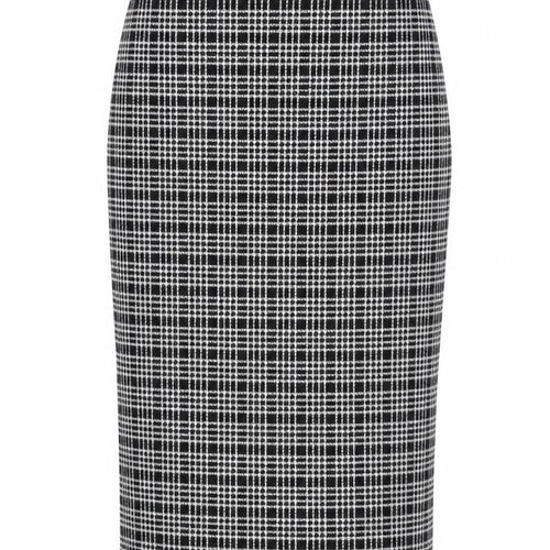 Miss Selfridge Women's Black & White Check Pencil Skirt Size 8
