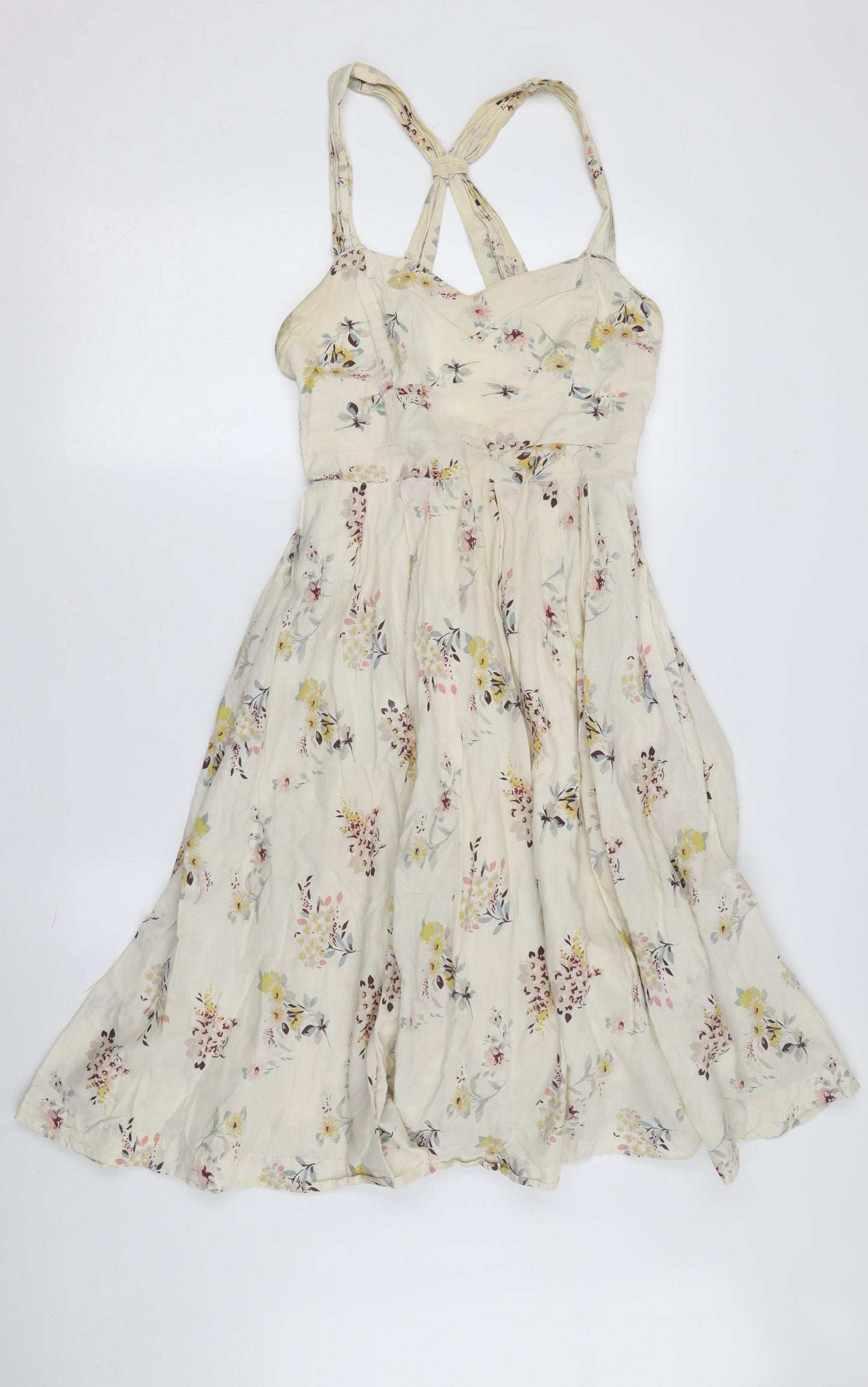 Mango Women's Multicoloured A-Line Dress S