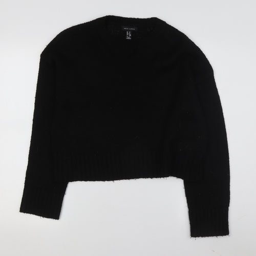 New Look Women's Black Pullover Jumper M