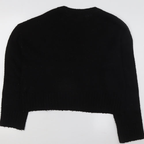 New Look Women's Black Pullover Jumper M