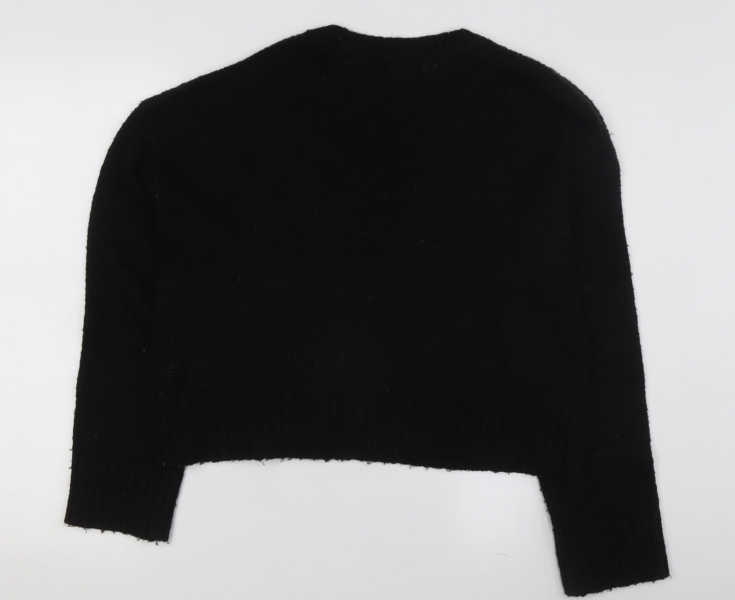 New Look Women's Black Pullover Jumper M