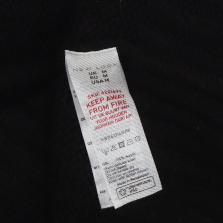 New Look Women's Black Pullover Jumper M