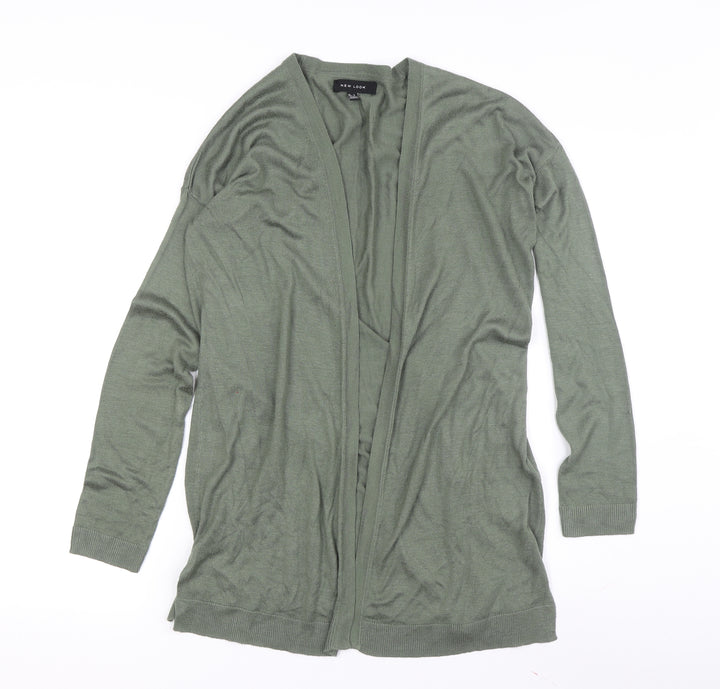 New Look Women's Green Cardigan - Size S - Casual Style