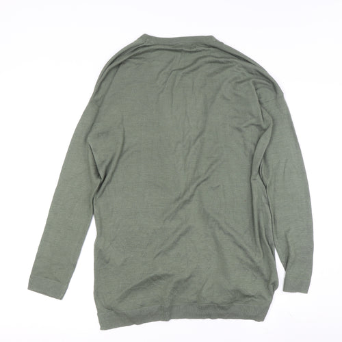New Look Women's Green Cardigan - Size S - Casual Style