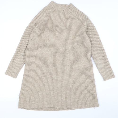 Mango Women's Beige Shift Dress Size 12