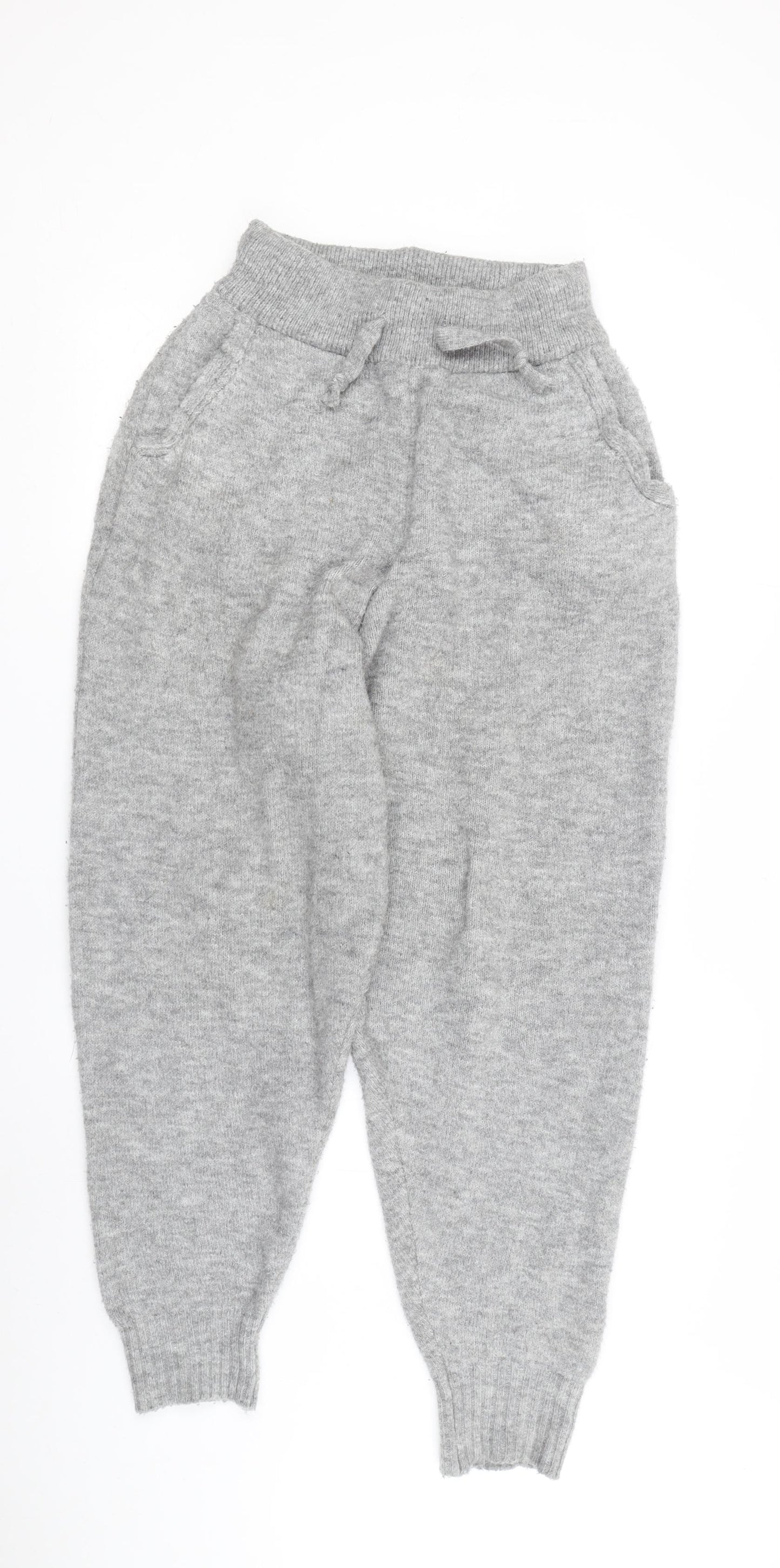 MNG Women's Grey Jogger Trousers - Size L