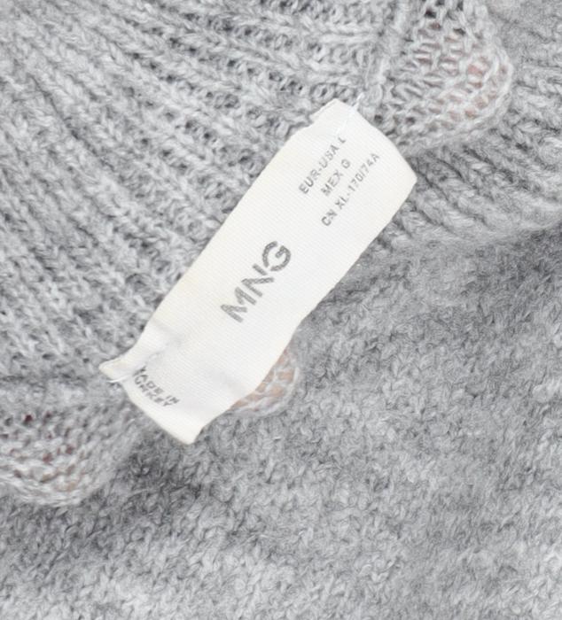 MNG Women's Grey Jogger Trousers - Size L