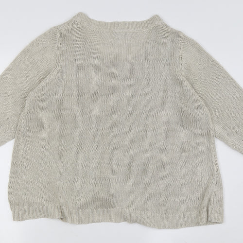 Vanilla Sands Women's Beige Cardigan Size 18
