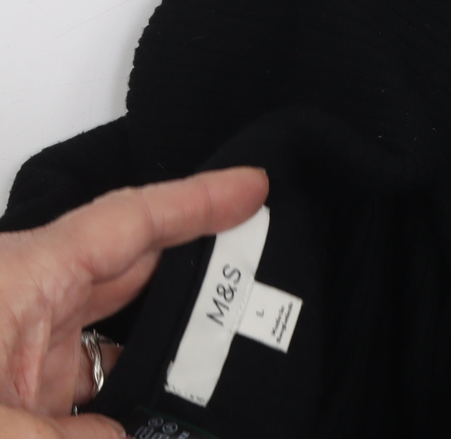 Marks and Spencer Women's Black Cardigan L