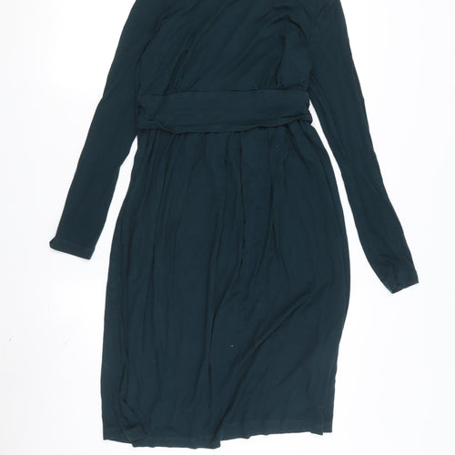 Sapphire Women's Green A-Line Knee Length Dress