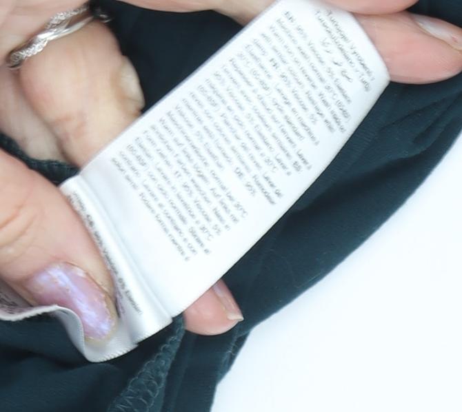 Sapphire Women's Green A-Line Knee Length Dress