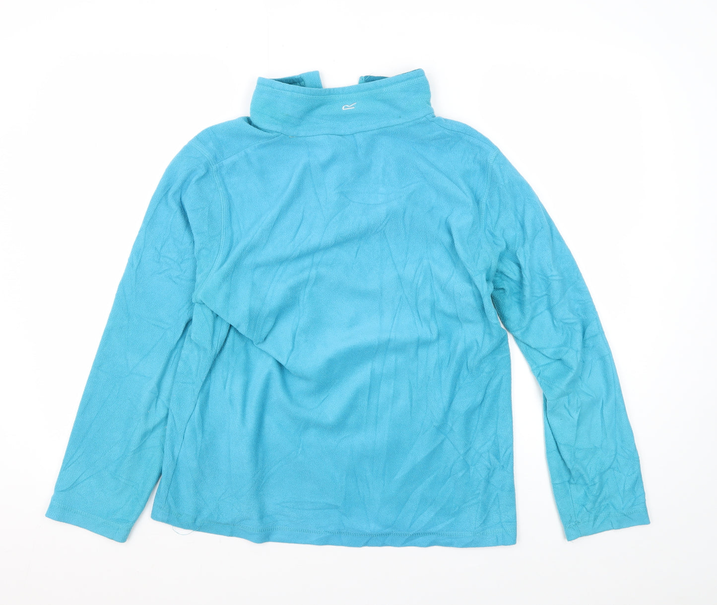 Regatta Women's Blue Fleece Full Zip Sweatshirt Size 12