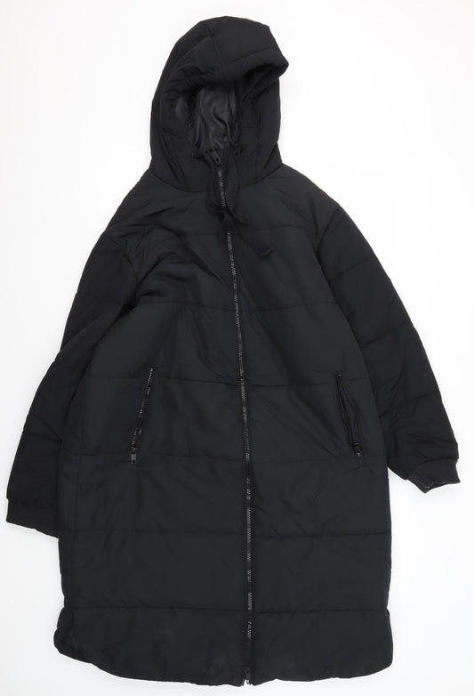 Marks and Spencer Women's Black Puffer Jacket Size 14