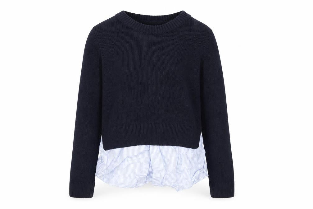 Front view of Stradivarius Women's Black Knit jumper S
