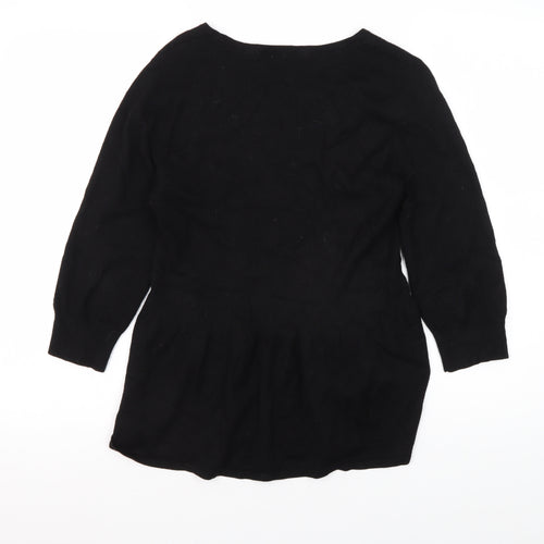 Marks and Spencer Black Tunic Jumper, Women’s, Size 12