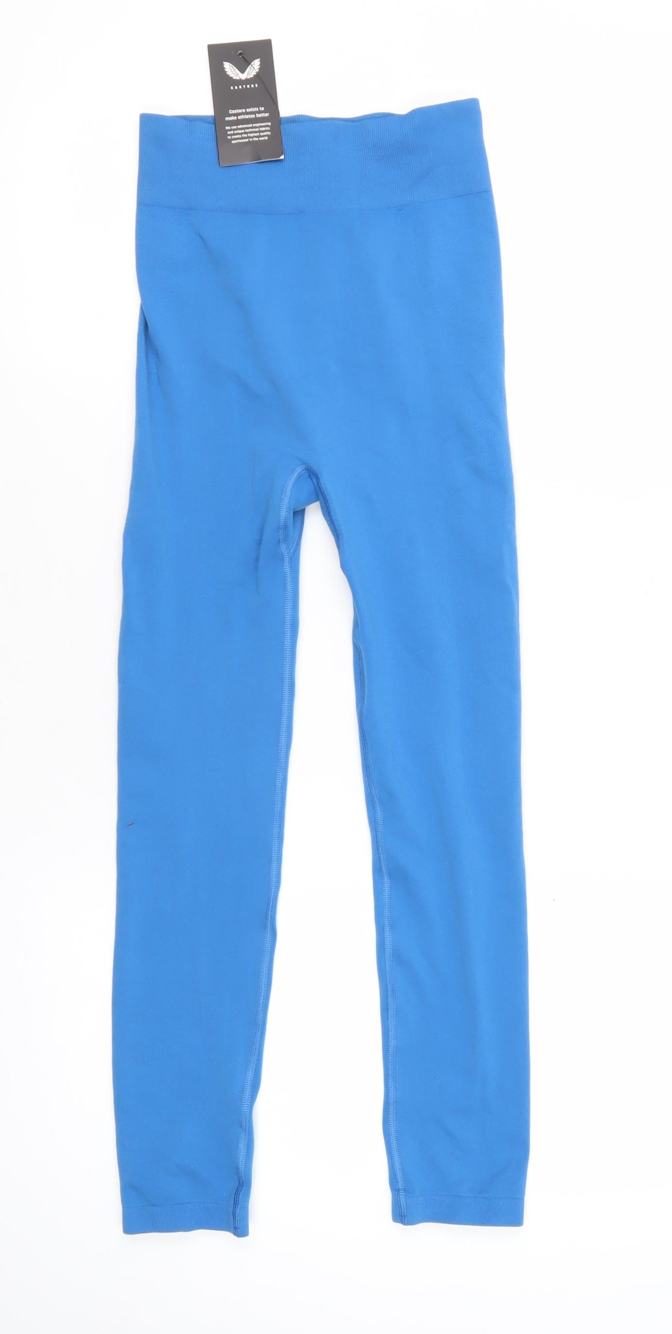 Castore Women's Blue Compression Leggings S Active