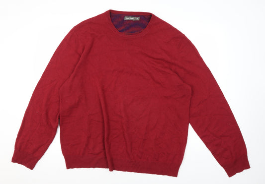 Samuel Windsor Men's Red XL Pullover Jumper