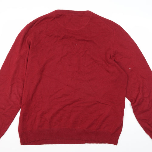 Samuel Windsor Men's Red XL Pullover Jumper