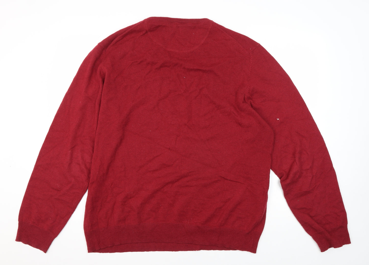 Samuel Windsor Men's Red XL Pullover Jumper
