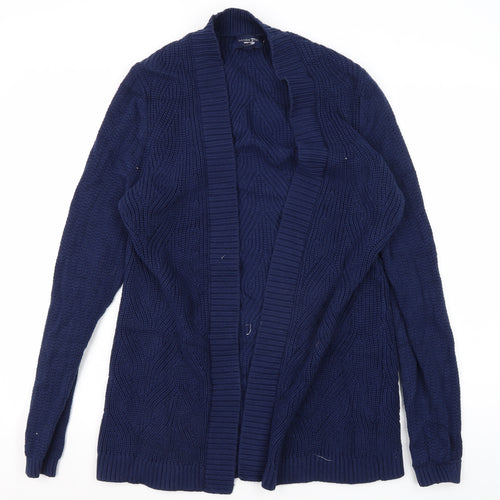 Lands' End Women's Blue Cardigan Size M