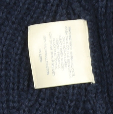 Lands' End Women's Blue Cardigan Size M